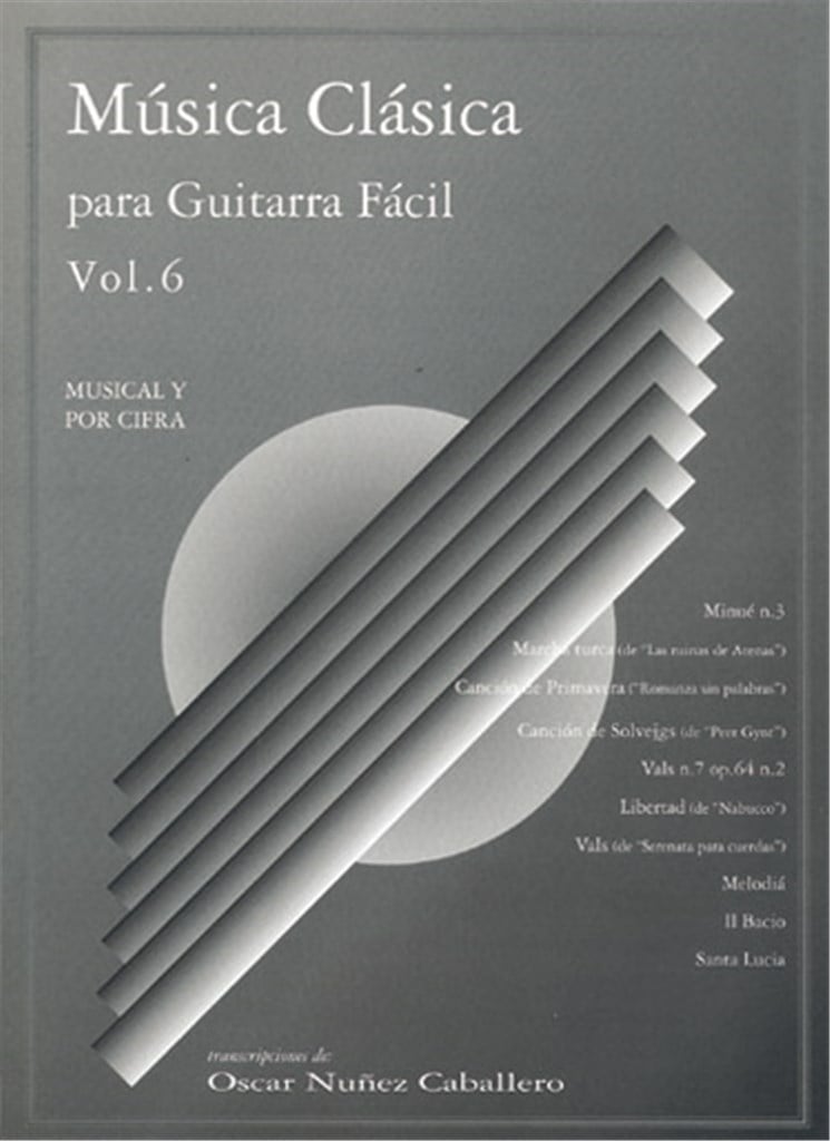 Música Clásica para Guitarra Fácil, Volumen 6
